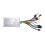 24V/36V/48V S861 LCD Ebike Display Dashboard+36V 350W Sine Wave Controller pour VéLo éLectrique BLDC Controller(6PIN) 2
