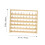 Wall Mounted Thread Rack SpaceSaving Embroidery Thread Organizer for Sewing Room Tangle Storage 2