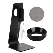 Akcesoria: Sitko WDT Espresso Puck 51 mm, 8-Igłowe Mieszadło do Kawy 0,25 mm, Magnetyczny Pierścień Dozujący do Uchwytu Filtra