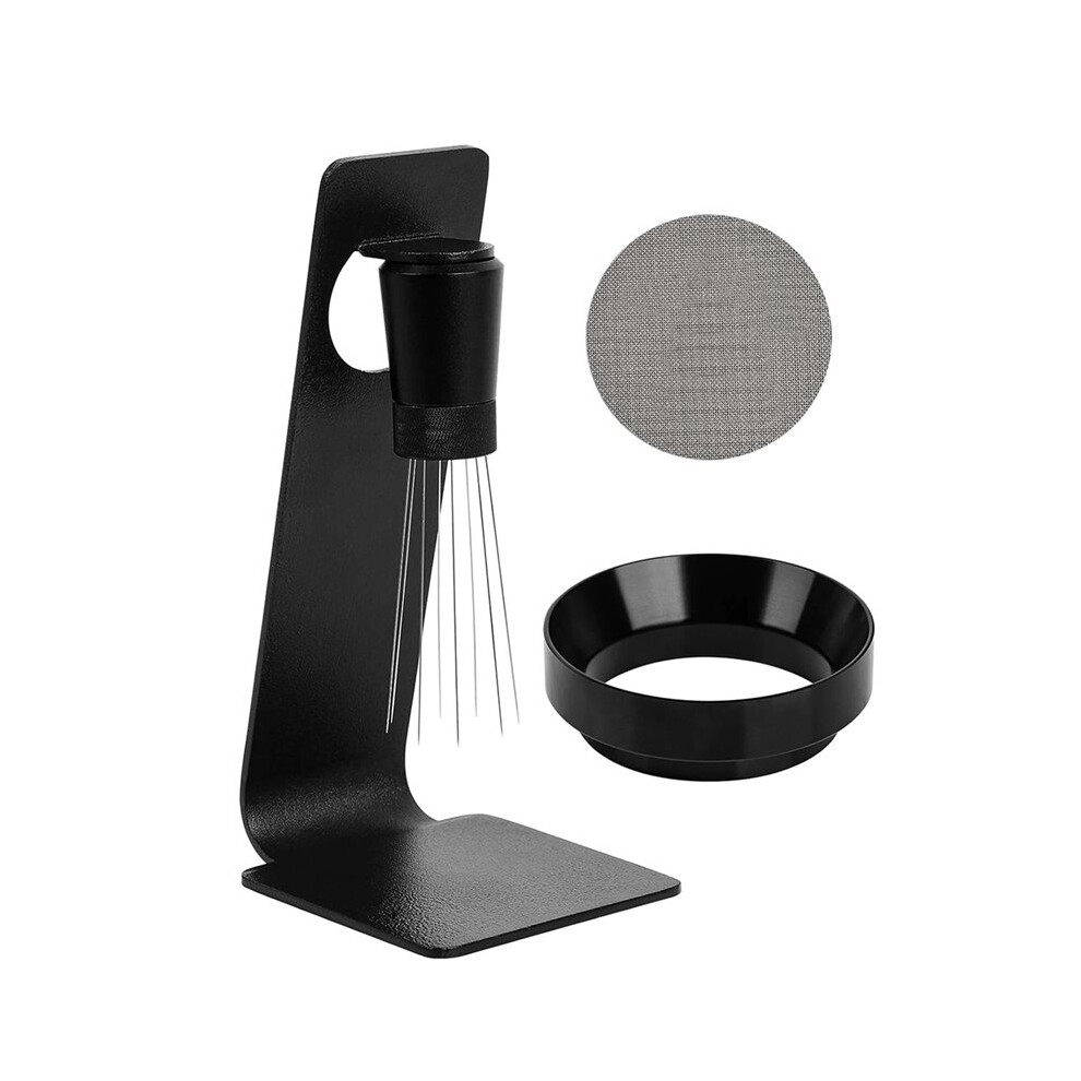 Wdt Espresso Puck Screen 51Mm Accessories,0.25Mm 8-Needle Coffee Distribution Stirrer, Magnetic Portafilter Dosing Ring 6031190071895