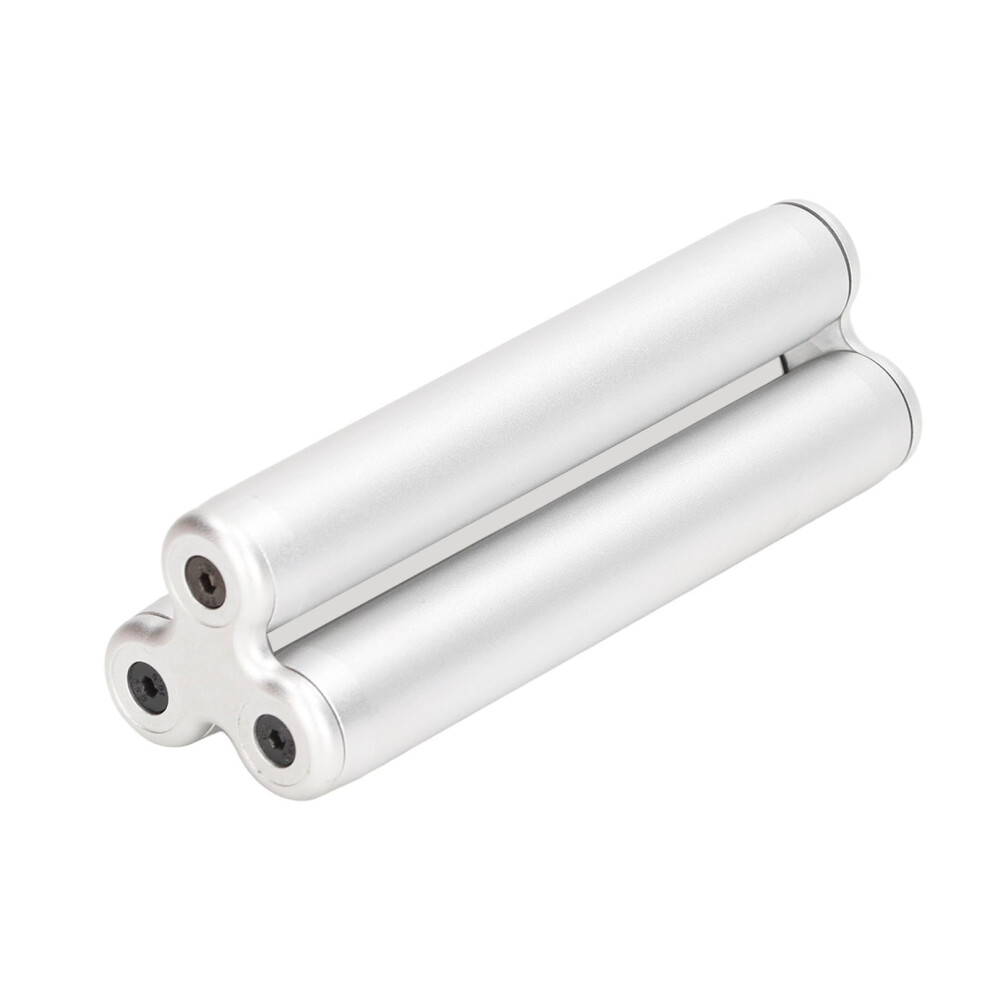 Silver Aluminium Alloy Fingertip Massage Roller Handheld Stress Reliever,