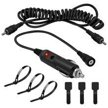 12V Cigarette Lighter Socket Port for RCA Plug for Heated Most Electric Shields,, Visor Port, Snowmobile Heated Helmet