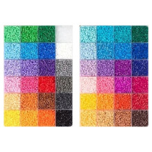 Each Grid Contains 500pcs Hama Beads Iron Beads for Kids Diy Puzzles High Quality Handmade Gift Toy B