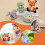 4 Set Animals Crochet Kit Including Crochet Hook, Yarn Balls, Needles, Instructions, Tools Kit Cute Pattern Crochet Kits 4