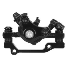 Front/ Rear Wheel 180mm/160mm Bicycle Disc Brake Caliper Cable Assisted Braking System Smooth Stops Bicycle Disc Brake