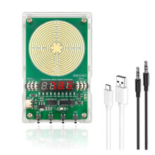 DC5V 0.01Hz-99999Hz Adjustable Frequency 7.83HZ Schumann Wave Signal Generator Sine Wave Signal Generator USB