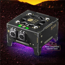 YCS Divine Dragon UV Fan 3W UV Curing Cooling Fan for Phone Repair with LED Display Fast Heat Dissipation Exhaust Tool