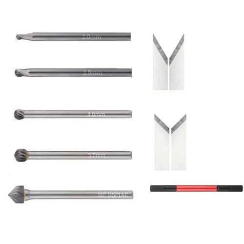 AT-CT "I-Deal" Plastic Chamfering Tool Round Hole Expansion Drill Chamfer for Model Making Hobby DIY Tools 1