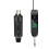2.4GHz Wired Microphone Converter to Wireless Dynamic Microphone 150ft Range, for PA System, Audio Mixer 1