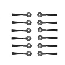 Lot de 12 Brosses Latérales de Rechange pour Aspirateurs pour Séries Ai et RV