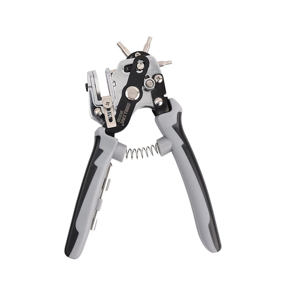 Wollfan Multi-Functional Punch Pliers For Watchband, Leathercraft & Belt Repair, 19.7X12.5cm 4713918099061