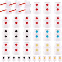 60pcs Spray-Paint Caps, Universal Spray-Can Shaker Nozzle Fast Coloring Spout Bottle for Wall-Art Creation Painting