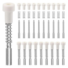 30Pack Window Screen Plunger Latches Window Screen Replacement Plunger Pin Set 5/32 X 1-1/2 Inch for 3/4" Screen Frame