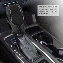 Car PU Gear Shift Knob Cover for EcoSport Escape / Fusion /C-Max Energi Wagon / Fiesta / Focus