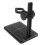 Microscope Stand with Scale Adjustable Stand Holder Bracket Large Base Microscope Endoscope Holder Stand Black 6