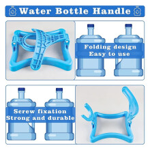 5 Gallon Water Jug Holder, Water Dispenser Stand,Non-Slip Water Dispenser Countertop with 2 Dispenser Valves