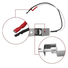Gas Grill Piezo Igniter Assembly Piezo Spark Igniter Ignition for 80462 Q100 Q200 Piezoelectric Pulse Ignition