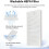 Parts for  E20  Robot Vacuum Accessories,4 Pack Filters,8Pack Side Brushes,6 Pack Mop Pods,2 Main Brushes 3