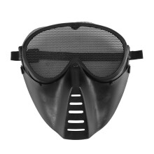 Mask Airsoft protective mask Paintball Black New
