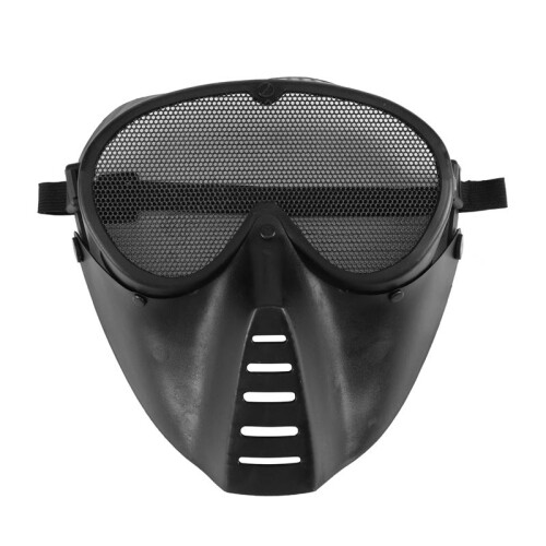 Mask Airsoft protective mask Paintball Black New