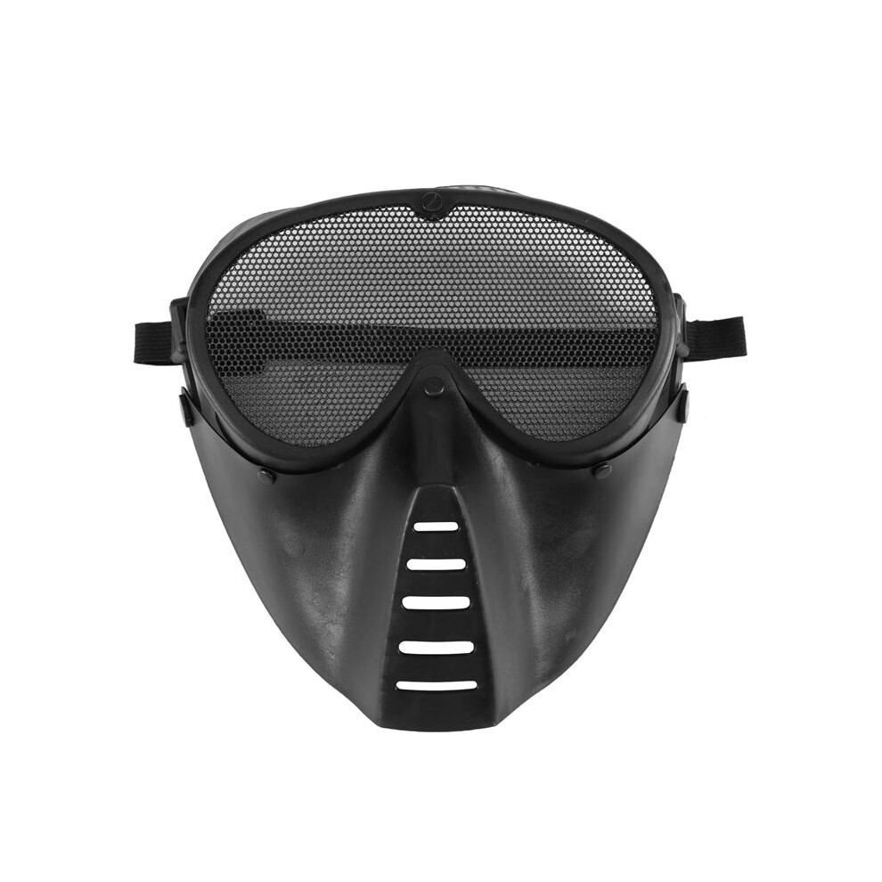 Mask Airsoft Protective Mask Paintball New Black Brecantia