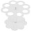 Detachable Support Pour Cornet De CrÈMe GlacÉE Acrylique 8 Trous 1