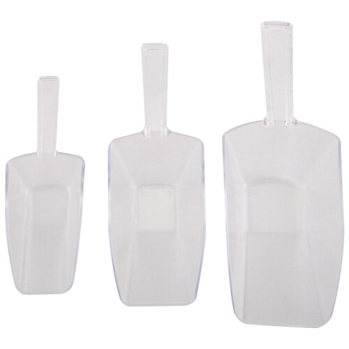 Set 3 Sessole Sessola Palette nel Plastica per Dosare