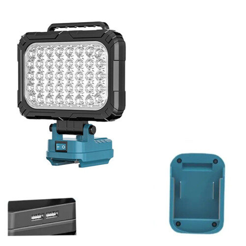 Portable Light W/H USB for   Battery LED Flashlight with Hook for Emergency Lighting for 2
