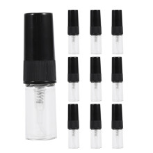 10Pcs  Portable Glass Perfume Bottle Travel Size Empty Perfume Glass Spray Bottles(2Ml)