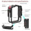 For  OSMO360 Magnetic Suction Horizontal and Vertical Quick Release Rabbit Cage 1/4 Positioning Charging Base Set 6