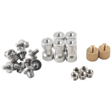 22Pack Camera Screw Adapter 1/4 to 1/4 Screw 1/4 to 3/8 Tripod Screw Adapter Converter Brass Screw Adapter Spigot Screw Mount Set for Camera Tripod