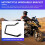 Motorcycle Windshield Bracket Windscreen Wind Deflector Mounting Support for  R1200GS 2004-2012 R1200 Adventure ADV 2