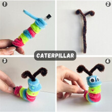 Limpiadores de Pipas, Juguetes y Juegos para Niños, 200 Piezas para Manualidades, Materiales de Arte para Proyectos Creativos de Decoración de