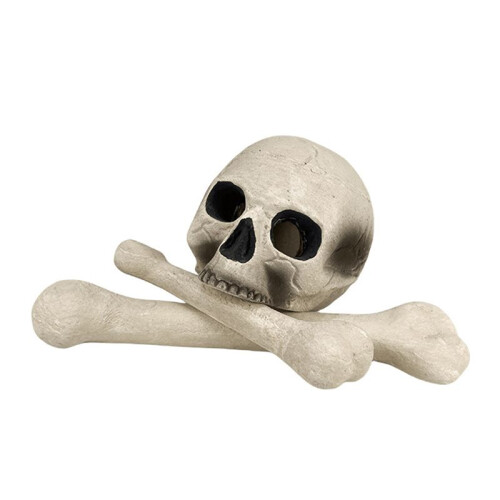 Ceramic Skulls for Fire Pit, Durable Reusable Fire Pit Skulls, Fireproof Fire Pit Skull Log for Bonfire, Campfire
