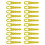 50pcs Lawnmower Blade Plastic L83 Grass Cutting Blade Replacement Part Mowing Machine Blade Cordless Grass Trimmer 2
