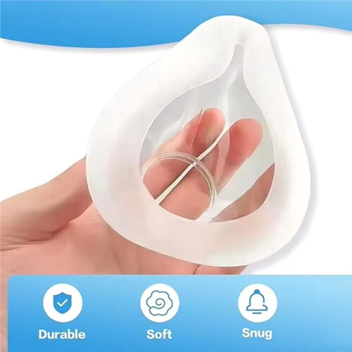 2 Packs M Medium Full Face Mask Cushion Replacement for - Soft Comfortable Nasal Pillow Accessory 2