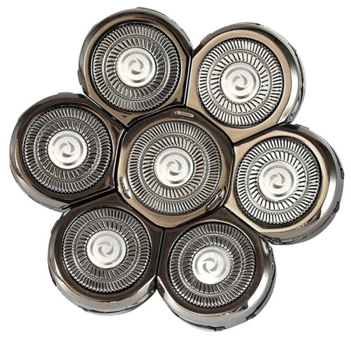 7D Rotary Blades for Bald Men - SHair Clipper Blade Floating Replacement Heads
