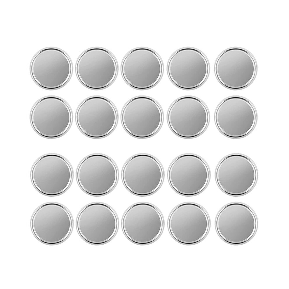 20 Pieces Discs Binder Rings Plastic Book Binding Discs For Notebook And Planner Scrapbooking (Silver) Gold/Silver 4711052508173