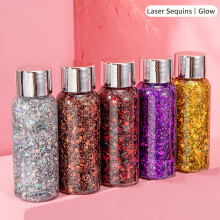Liquid Glitter Body Gel für Nägel, Gesicht & Körper, 35g, 3x3x8,2cm