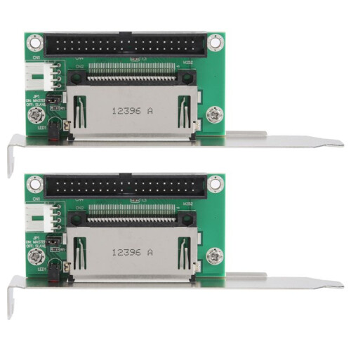 Scheda Adattatore da 2 Pezzi CF un IDE CF un IDE CF un Desktop 3.5 un 40 Pin con Cornice