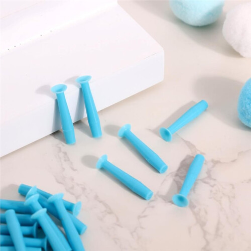 20pcs Silicone Lens Applicator Tools for RGP and Scleral Lenses,  Suction Cup Plunger 1