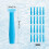 20pcs Silicone Lens Applicator Tools for RGP and Scleral Lenses,  Suction Cup Plunger 7