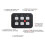 6 Gang  Panel Universal Circuit Control Relay System with Fuse Wiring Harness Automatic Dimmable  Off LED Pod 6
