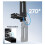 Folding Vertical Quick Release L Plate Bracket Hand Grip Holder Camera Tripod Arca Base for DSLR Mirrorless Cameras 9