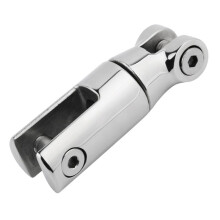 Boat 316 Stainless Steel Anchor Chain Swivel Anchor 10-12mm Chain Rotation Connector 2 Sections