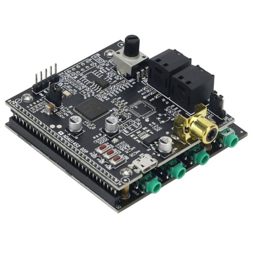 ADAU1452-DSP-Entwicklungsboard + CS42448 6-in-8-Out-Decoderboard mit Unterstützung für SPI/I2C 2