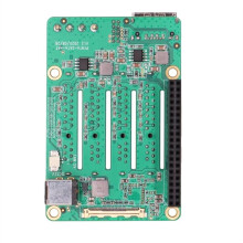 Radxa Penta  HAT, Jusqu'à 5 Disques  pour Raspberry Pi 5 et Rock Pi, -Serveur NAS, Ordinateur Monocarte