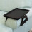 Sofa Armrest Clip Tray Armrest Tray Portable Table Side Table Sofa Table Sofa Tray for Cupcake Coffee dark Brown 5