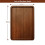 Sofa Armrest Clip Tray Armrest Tray Portable Table Side Table Sofa Table Sofa Tray for Cupcake Coffee dark Brown 7