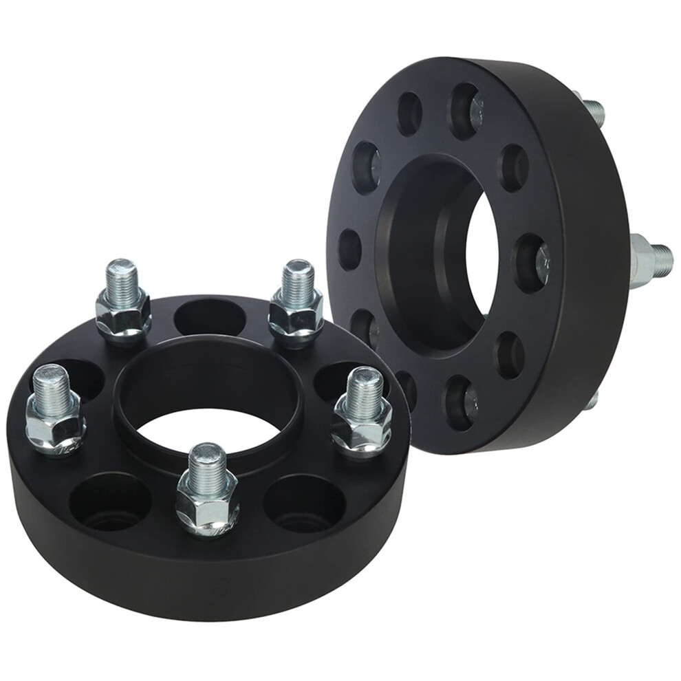 2Pcs 1.25 Inch 5 Lug Wheel Spacers 5X4.5 Hubcentric For Mustang 19642014 Town Car 19812011 9455672024549